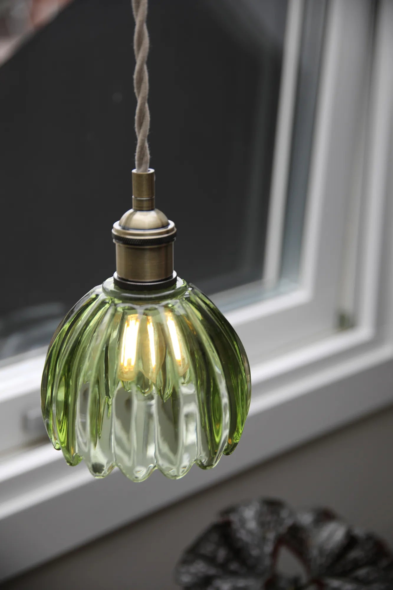 Gota Window Lamp Green