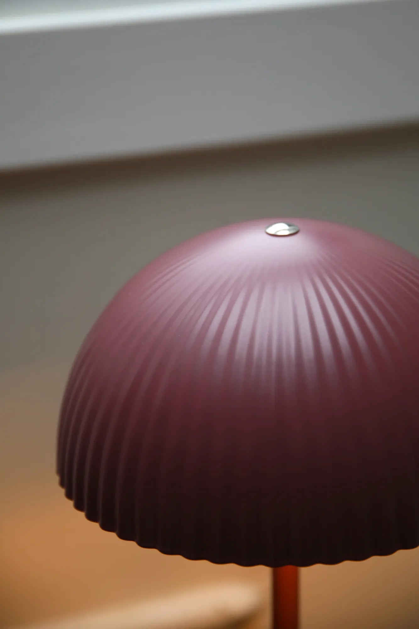 Zin Lampa stołowa Czerwona