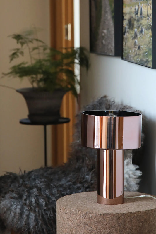 Corin Bordslampa Roséguld