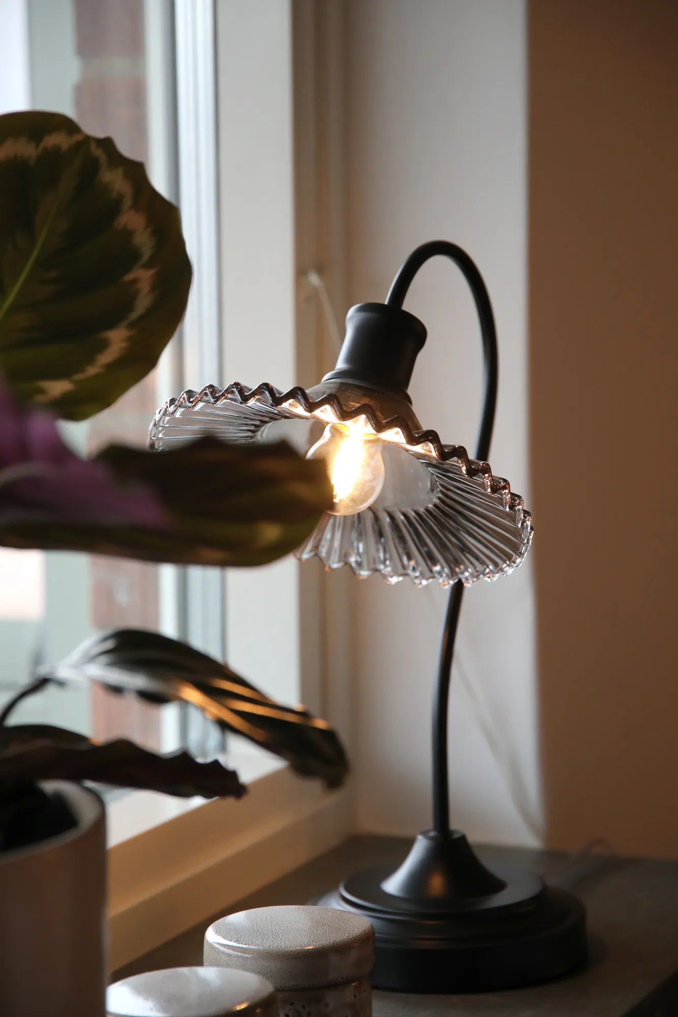 Novia Table Lamp Grey