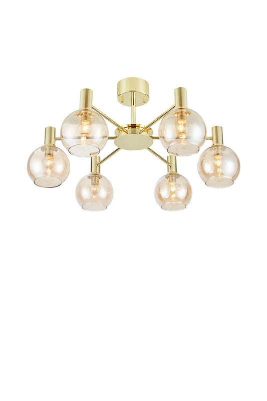 Ambra Plafond Mässing