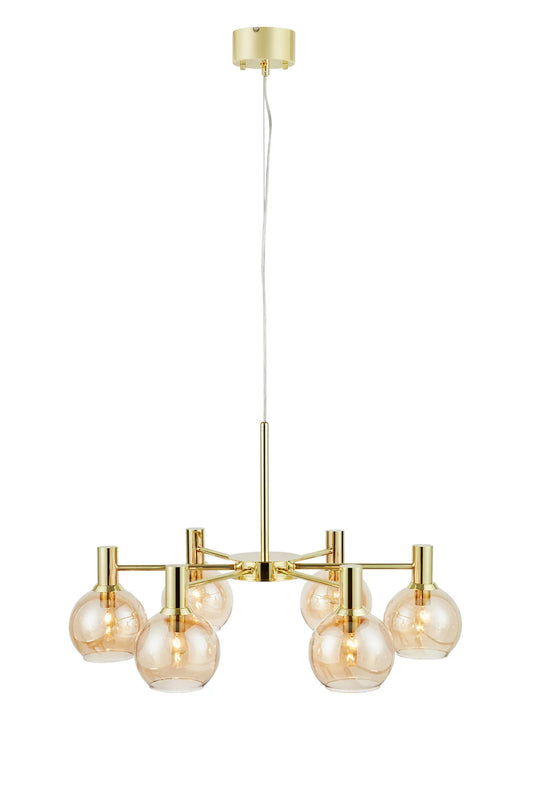 Ambra Taklampa Mässing