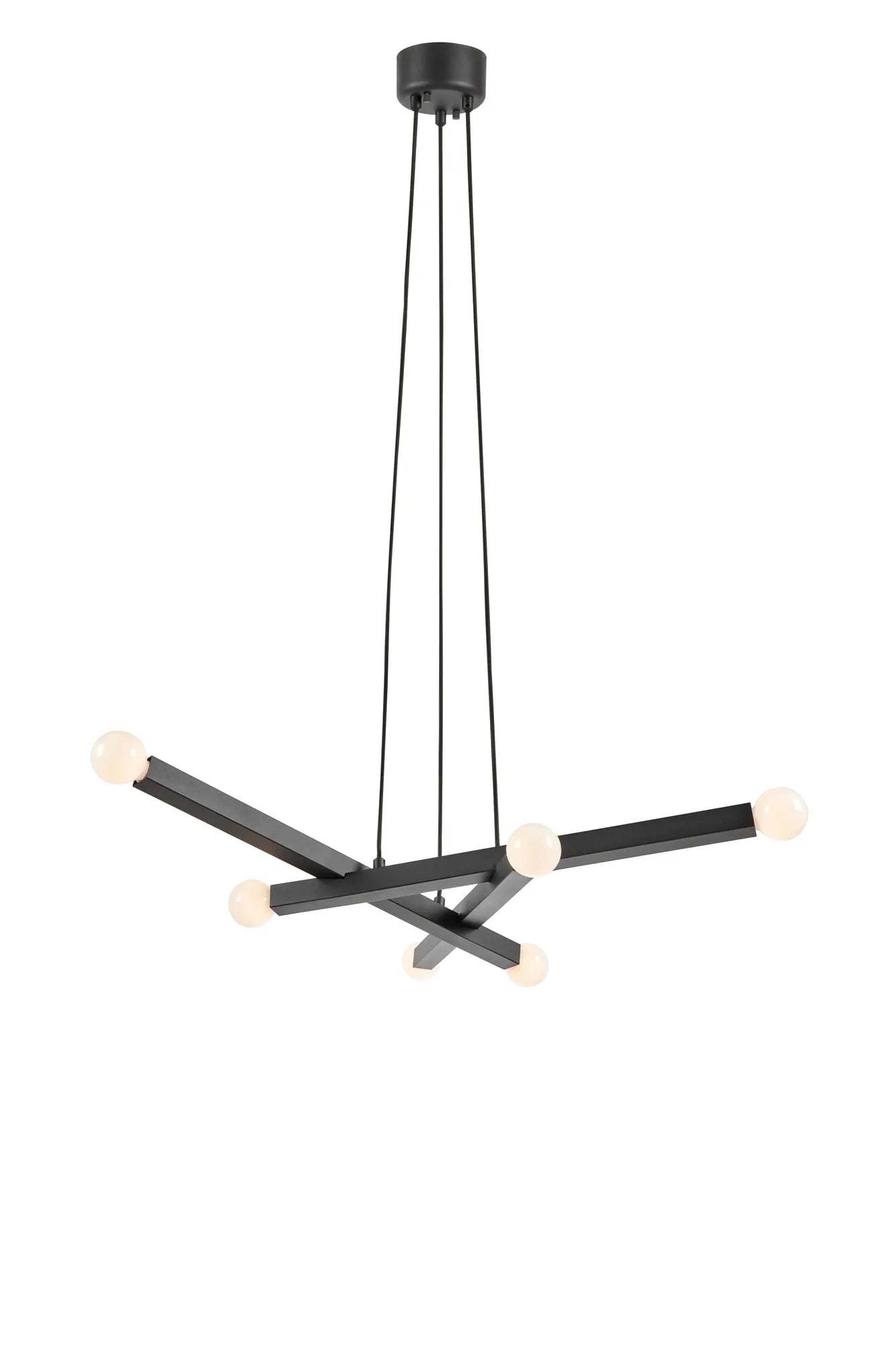 Stack Lampa sufitowa Czarna