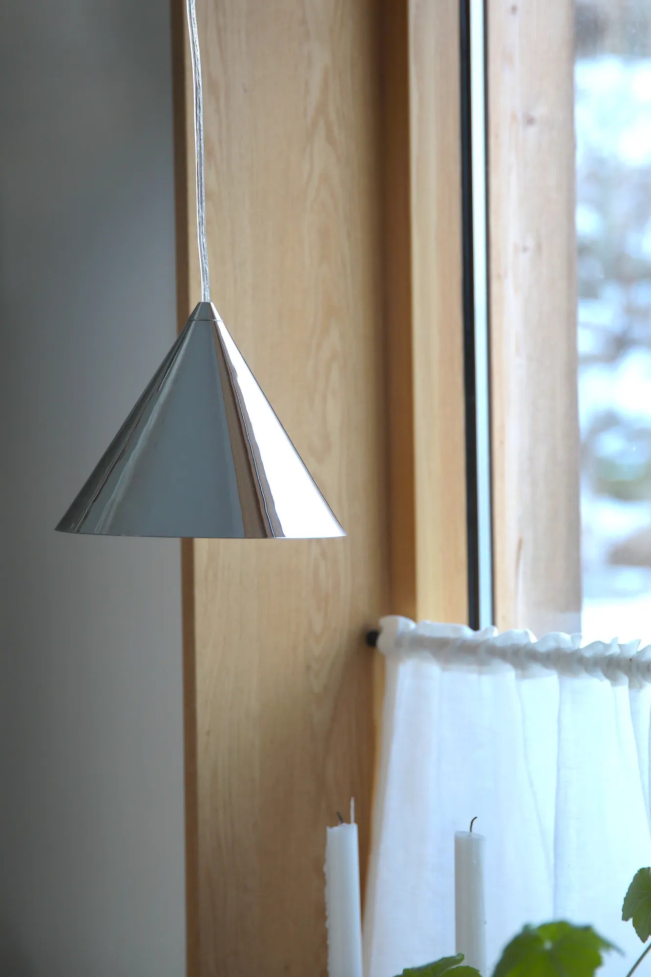 Tip Taklampa Krom 20 cm