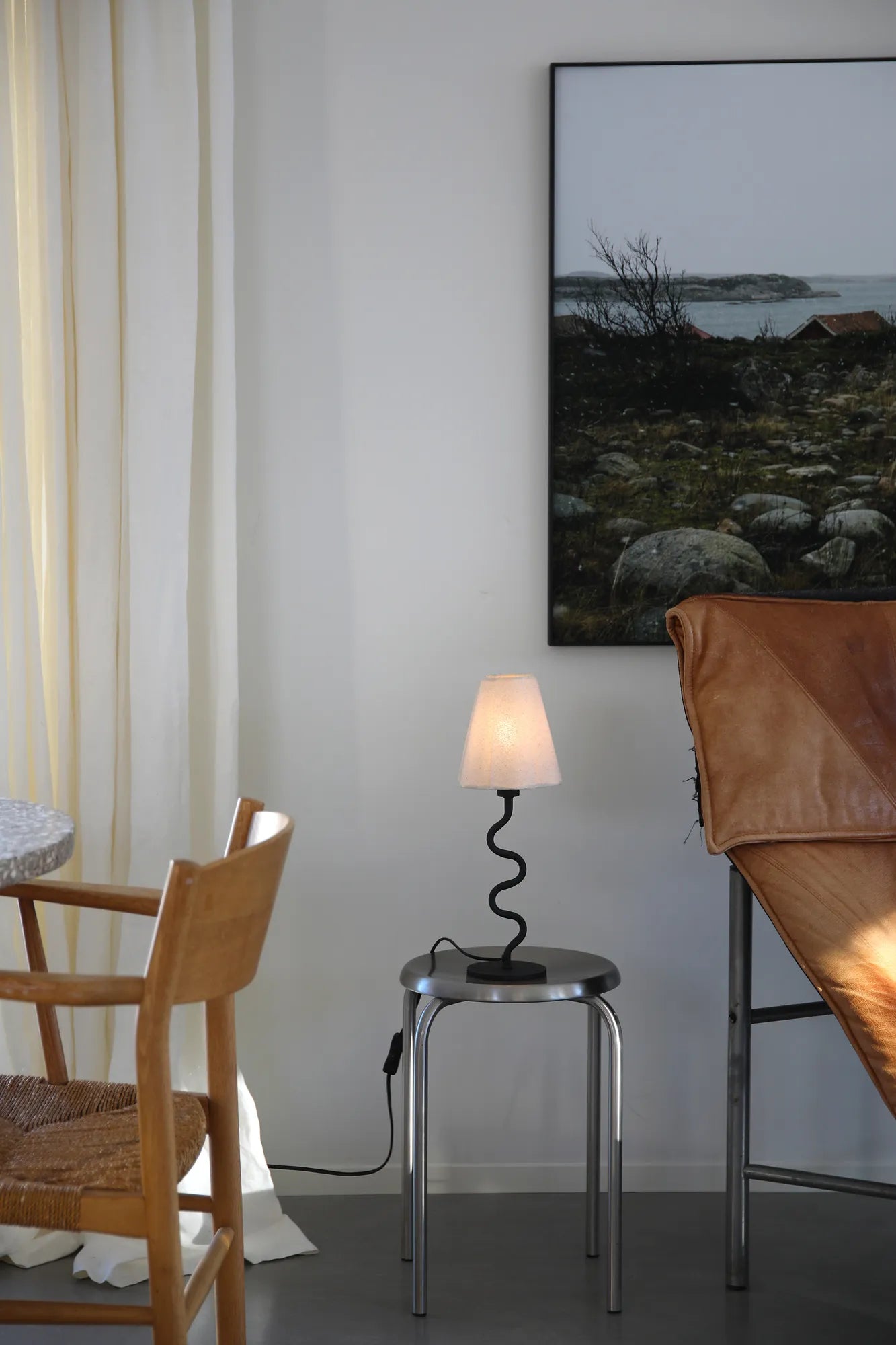 Veya Tischleuchte Beige