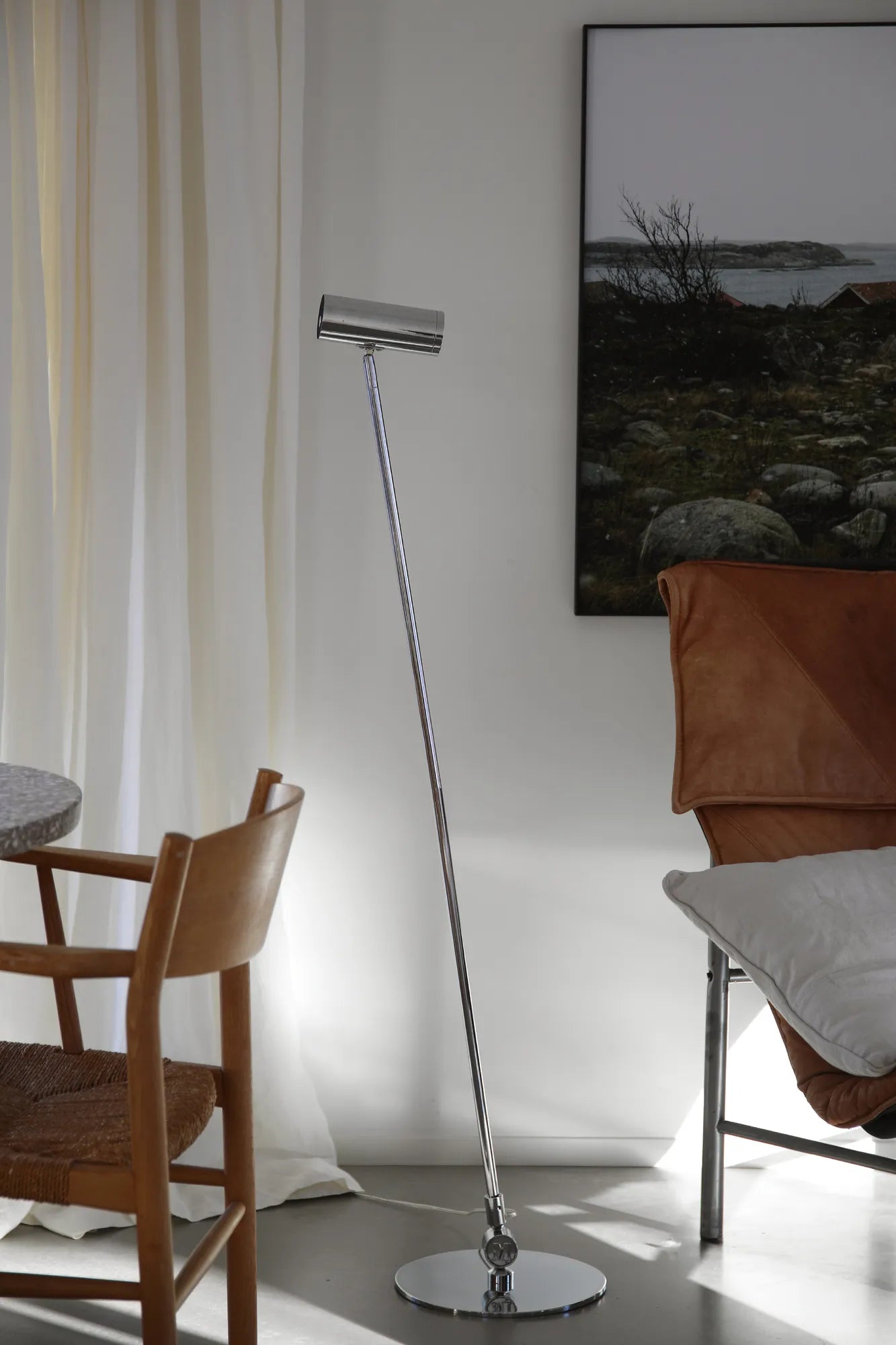 Arlo Floor Lamp Chrome