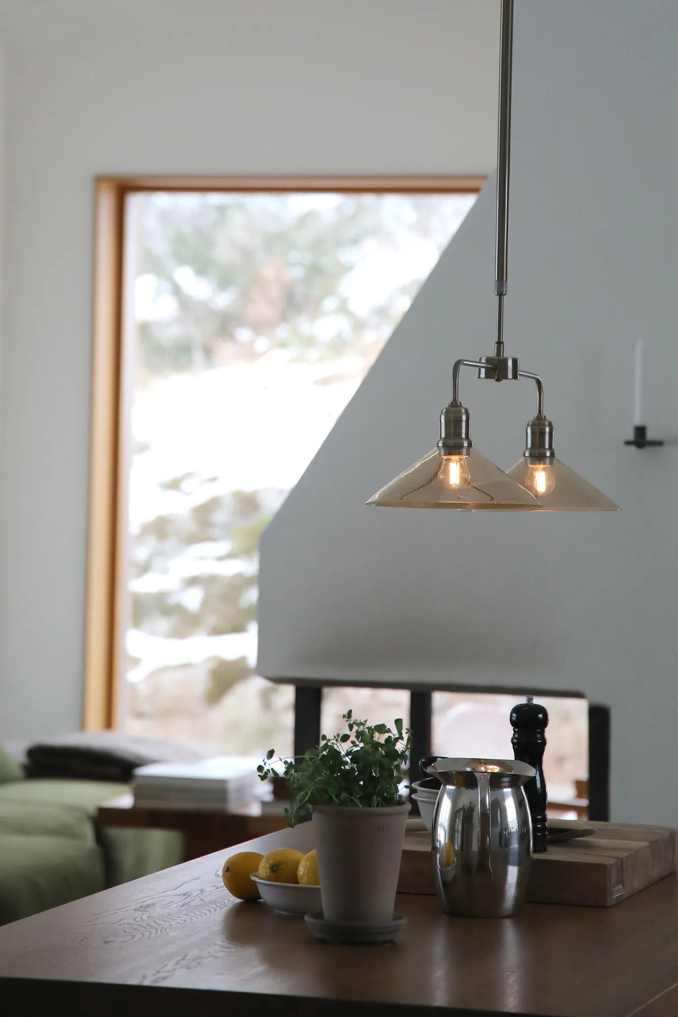 Astra Ceiling Lamp Amber