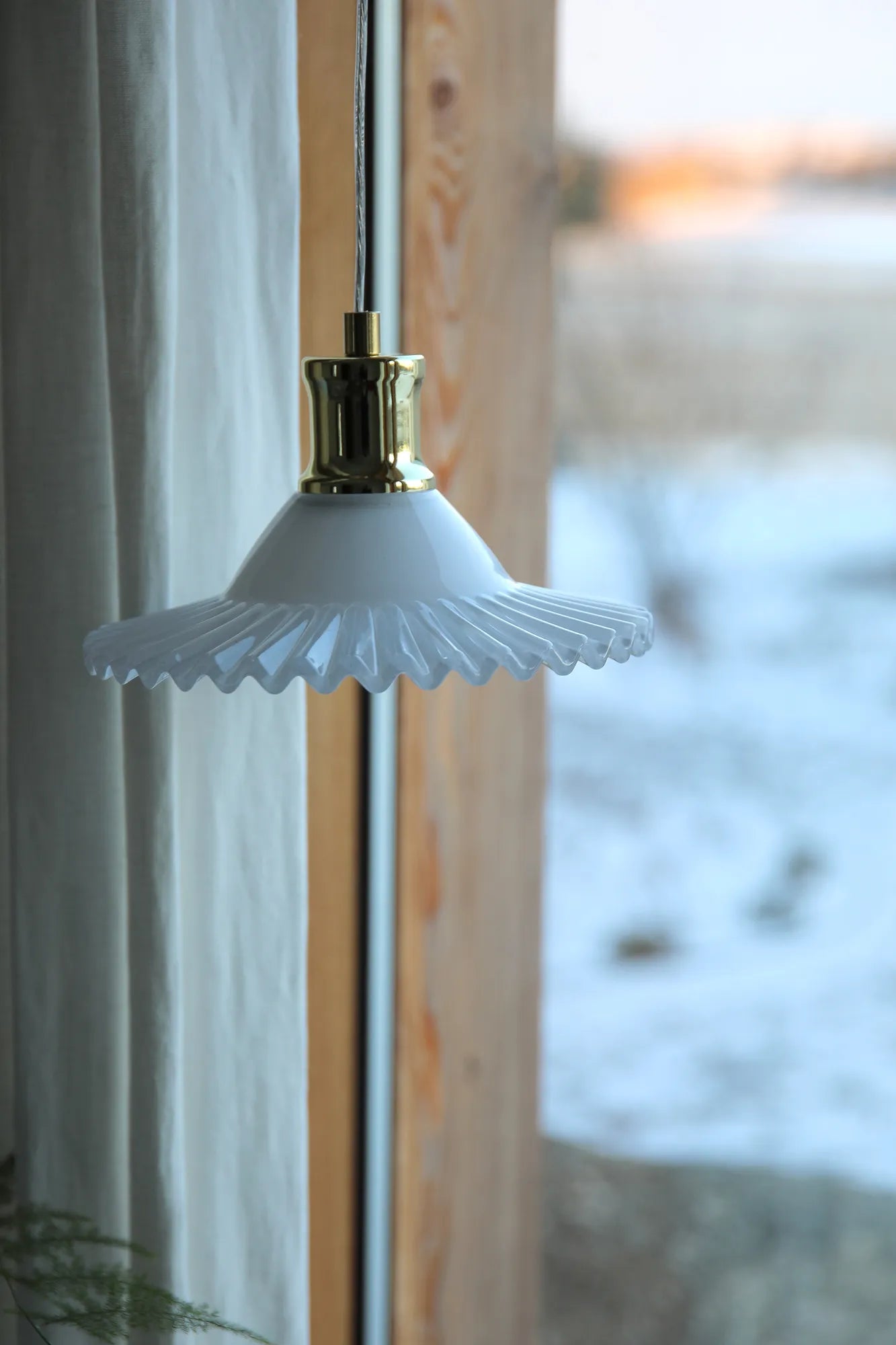 Novira Fensterleuchte  Weiß
