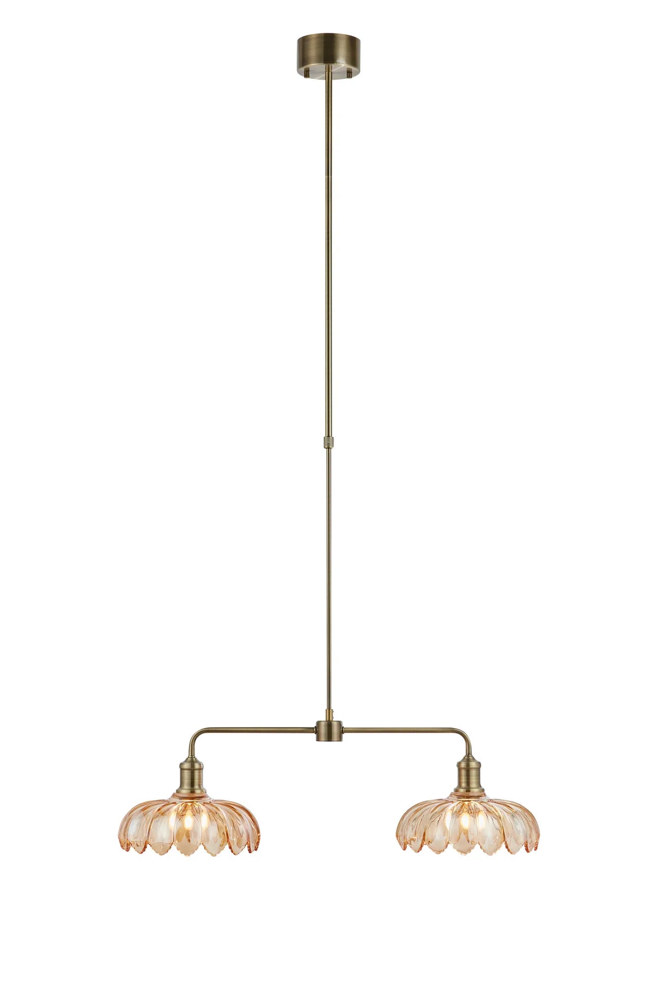 Curio Ceiling Lamp Amber