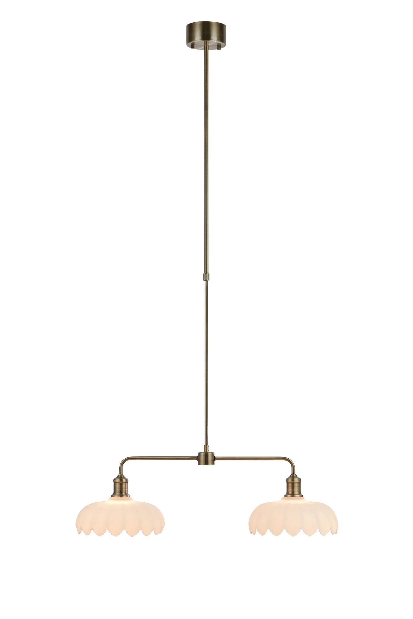 Curio Ceiling Lamp White
