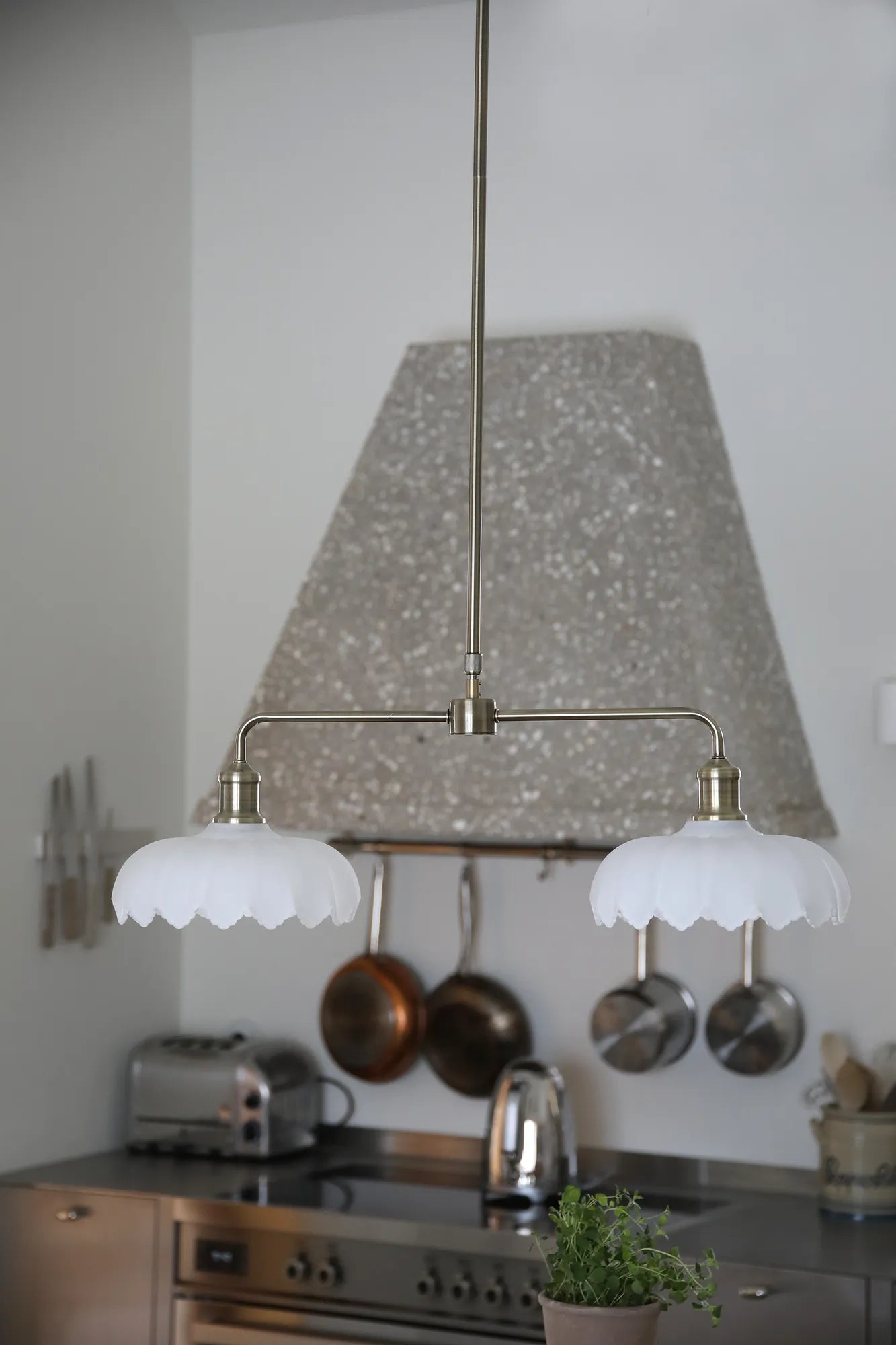 Curio Ceiling Lamp White