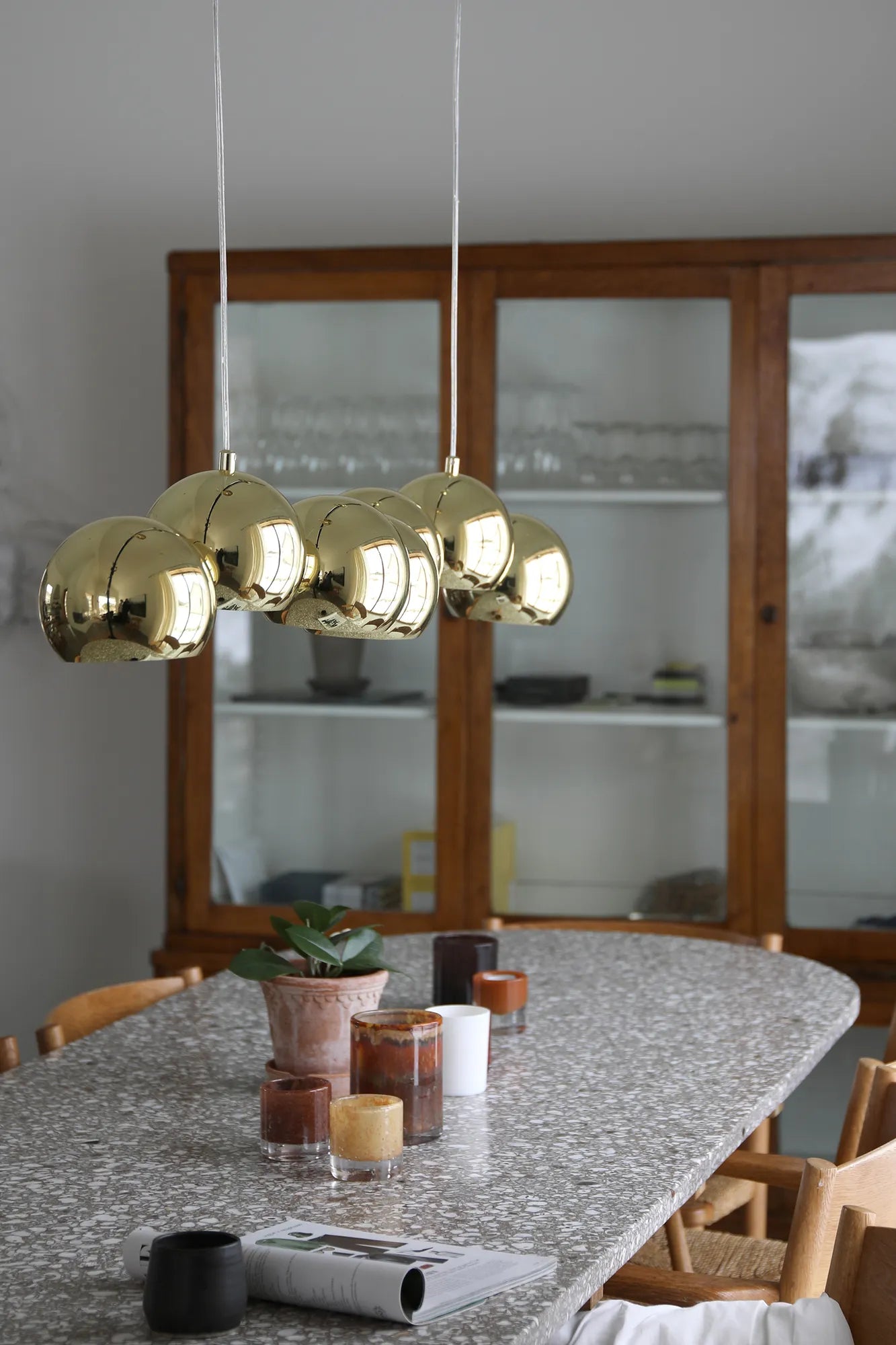 Domaro Ceiling Lamp Brass