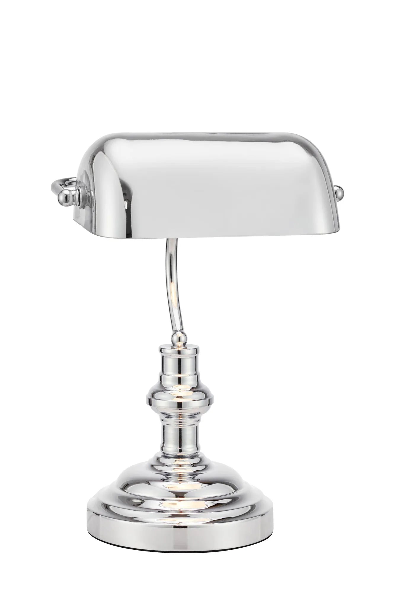 Bankers Bankirlampa Krom 42 cm