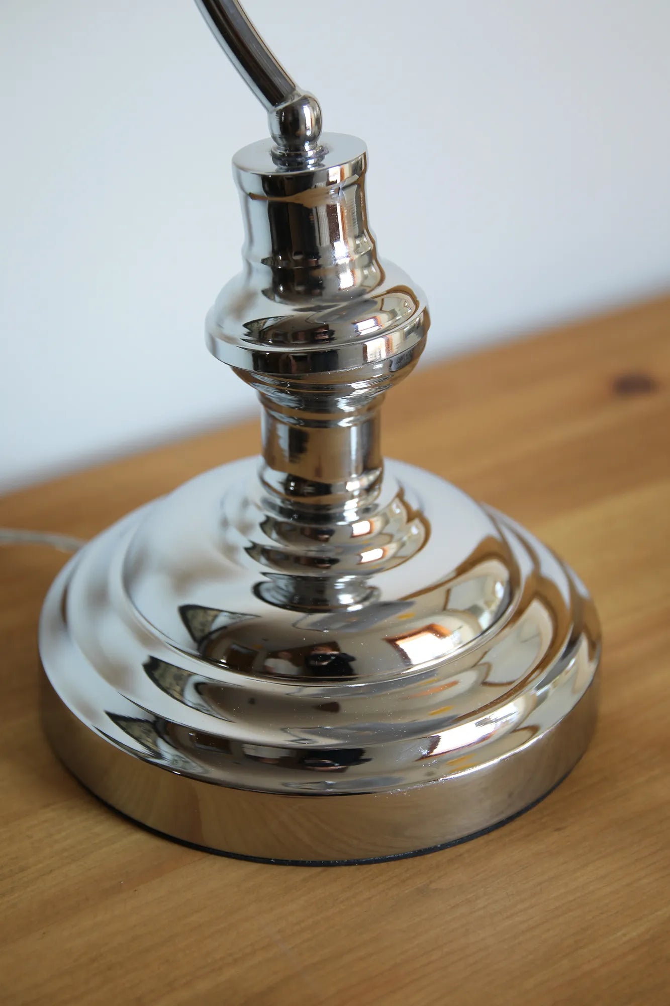 Bankers Bankirlampa Krom 42 cm