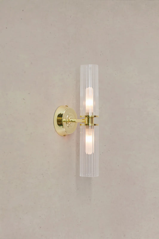 Rimini Wandlampe Messing