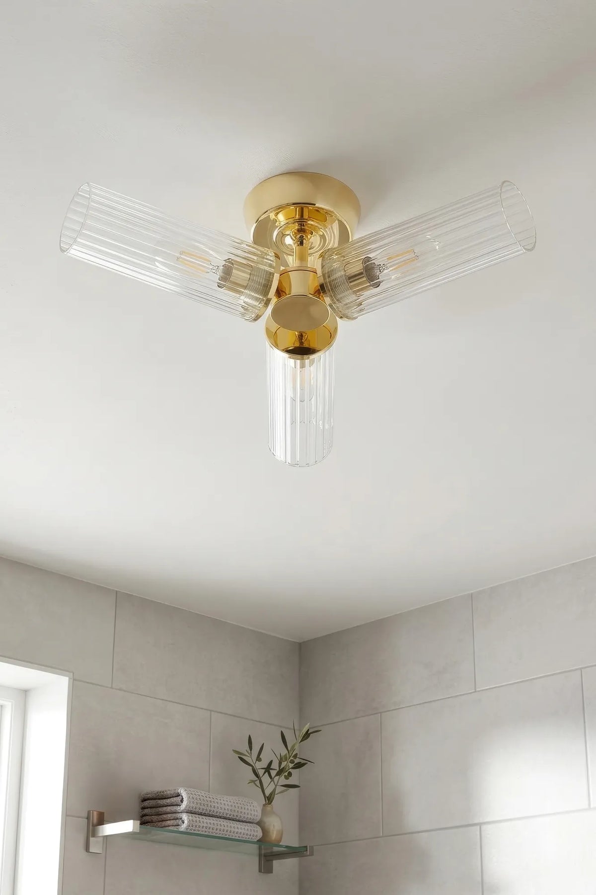 Rimini Deckenlampe Messing
