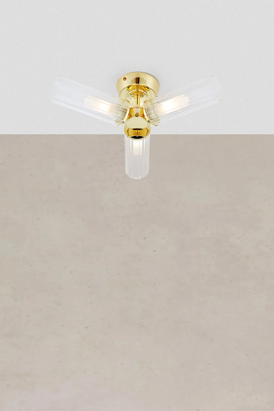 Rimini Ceiling Lamp Brass