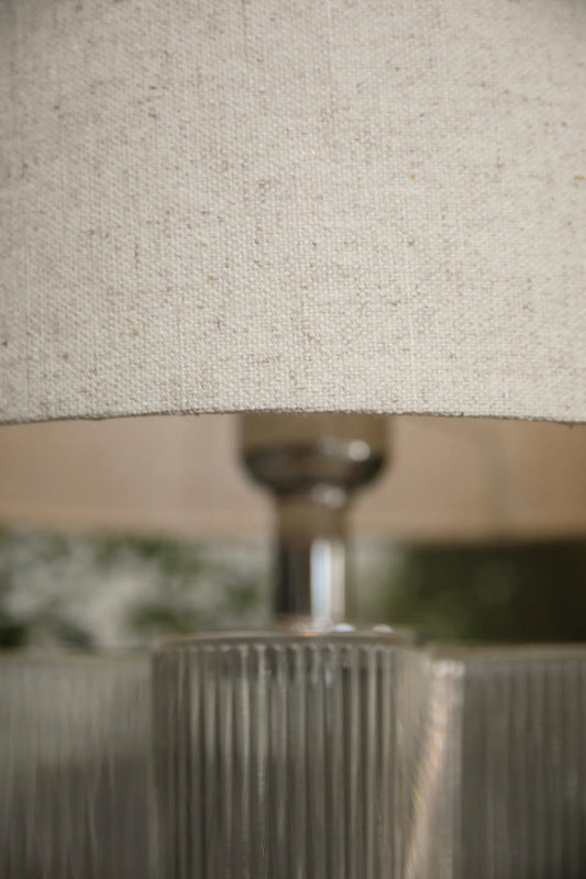 Vion Tischlampe Beige 37 cm