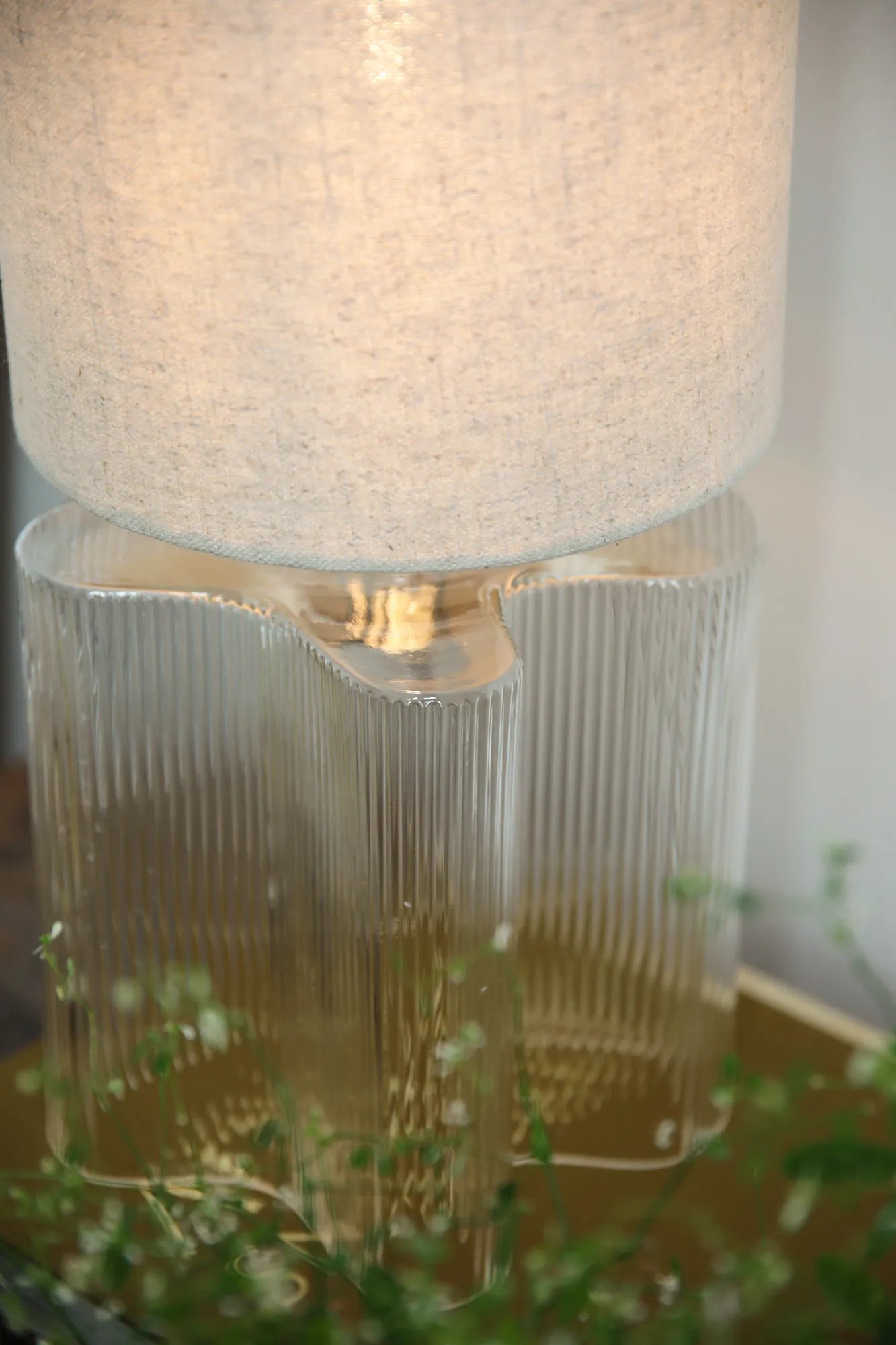 Vion Tischlampe Beige 51 cm