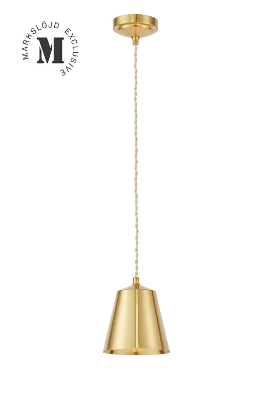 Tiny Ceiling Lamp Brass