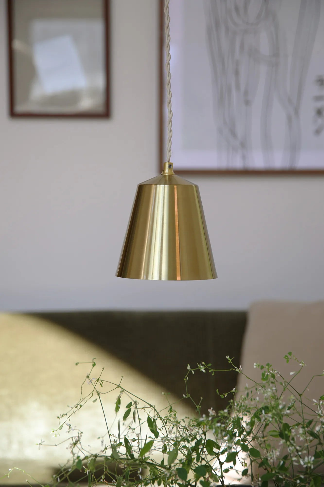 Tiny Deckenlampe Messing