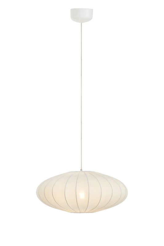 Solia Taklampa Vit Oval 50 cm