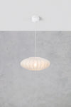 Solia Taklampa Vit Oval 50 cm