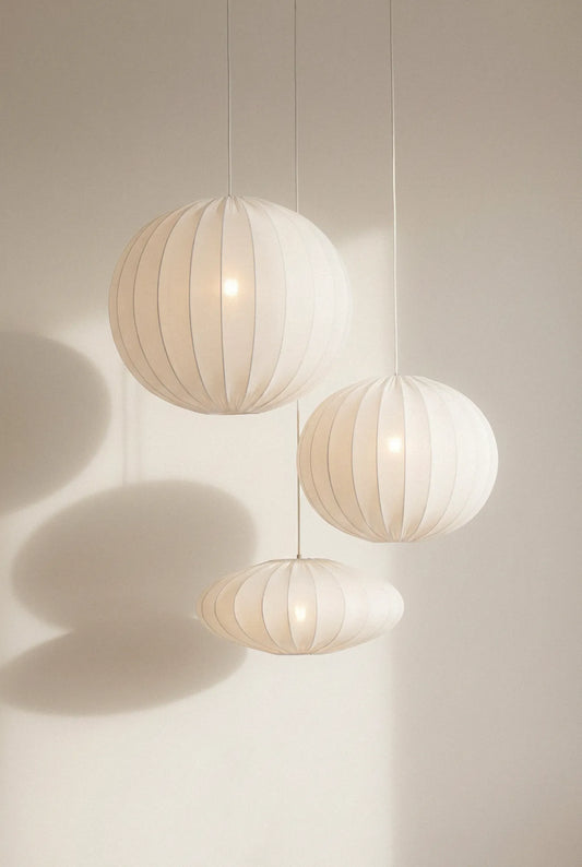 Solia Ceiling Lamp White Oval 50 cm