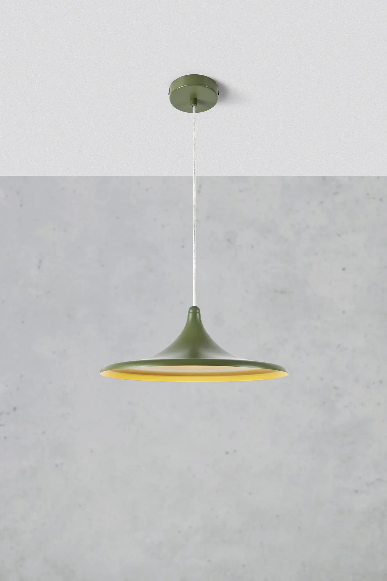 Beam Taklampa Grön 37 cm