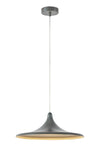 Beam Taklampa Grå 37 cm