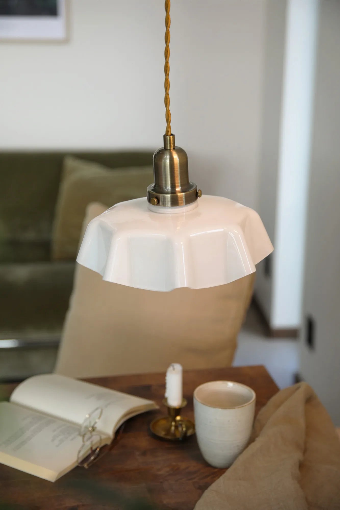 Ona Deckenlampe Messing 24,5 cm