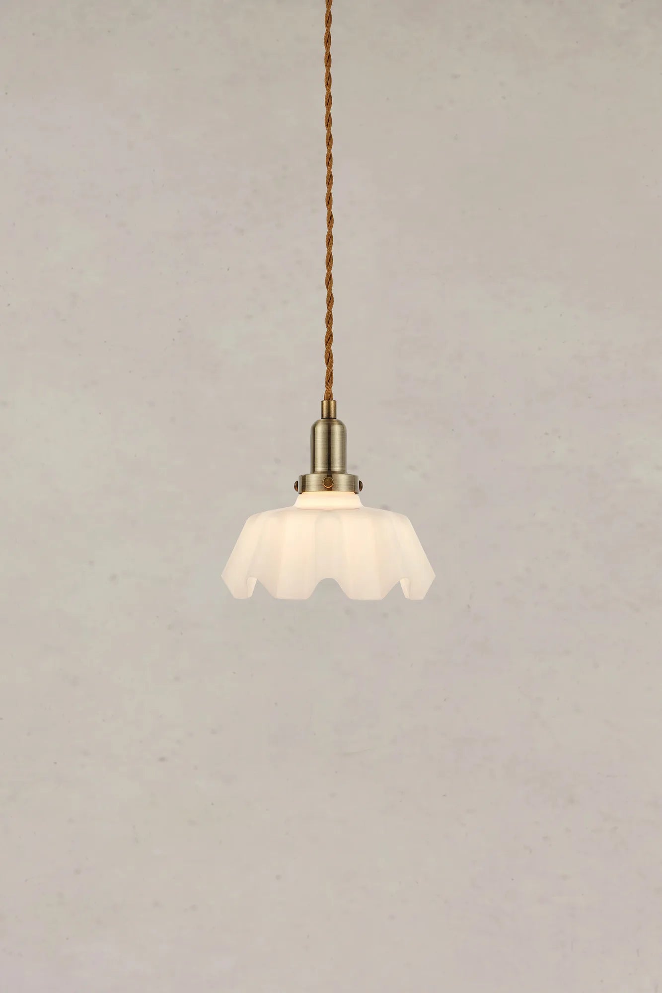 Ona Lampa okienna Mosiądz 18 cm