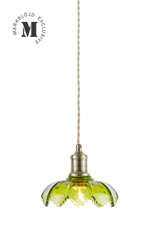 Curio Window Lamp Green