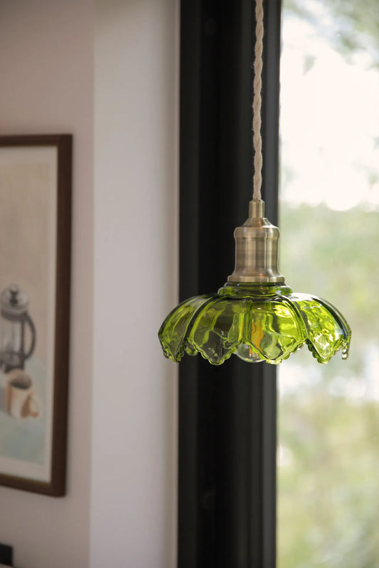 Curio Fensterlampe Grün