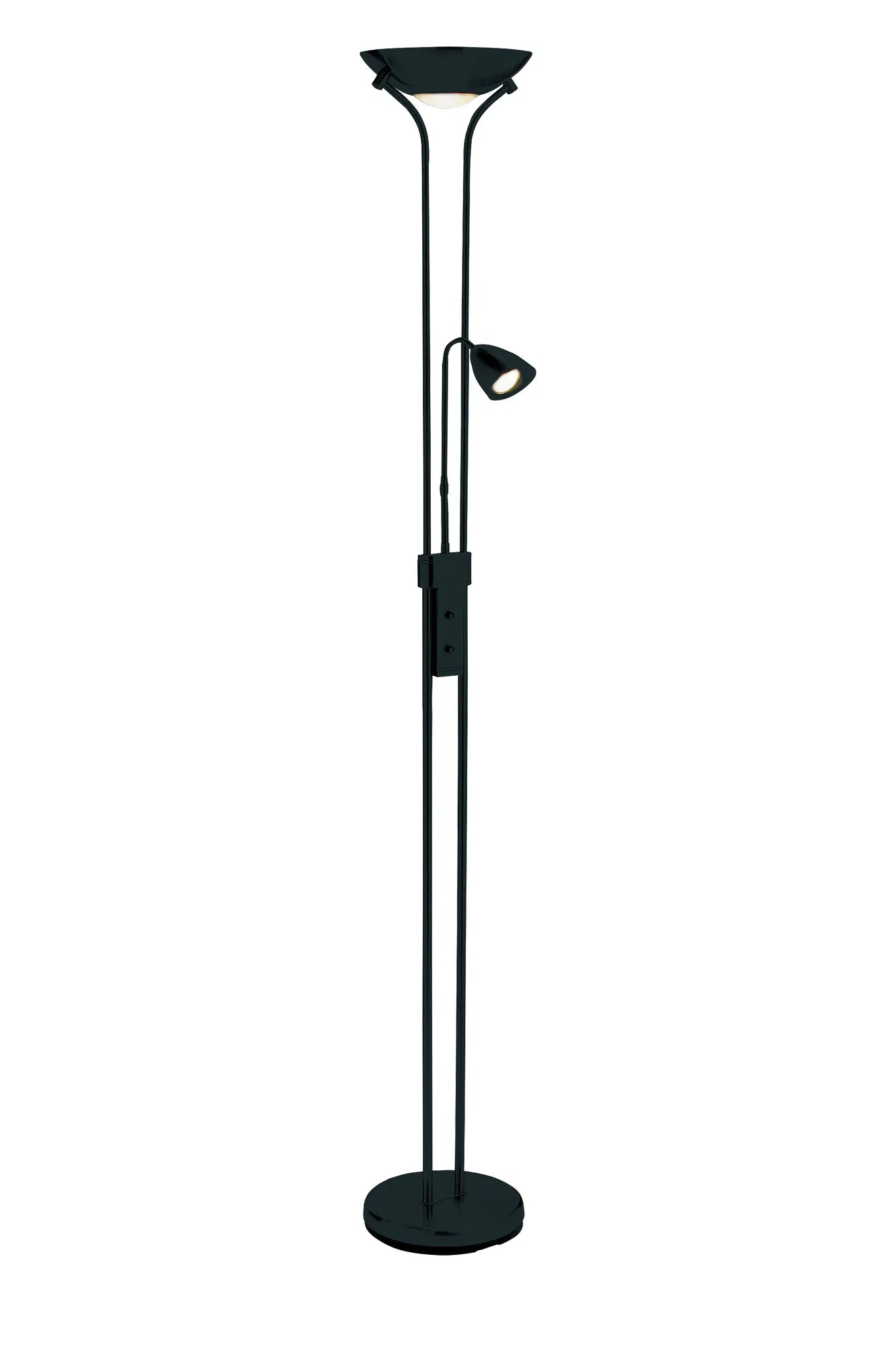 Detroit svart golvlampa 111223 | Detroit black floor lamp 111223 | Detroit schwarz Stehlampe 111223