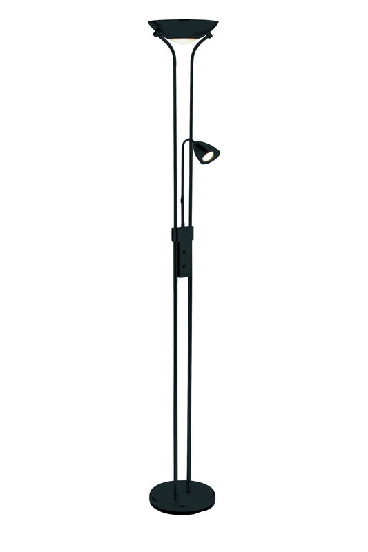Detroit svart golvlampa 111223 | Detroit black floor lamp 111223 | Detroit schwarz Stehlampe 111223
