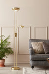Detroit mässing golvlampa belysning | Detroit brass floor lamp | Detroit Messing Stehlampe