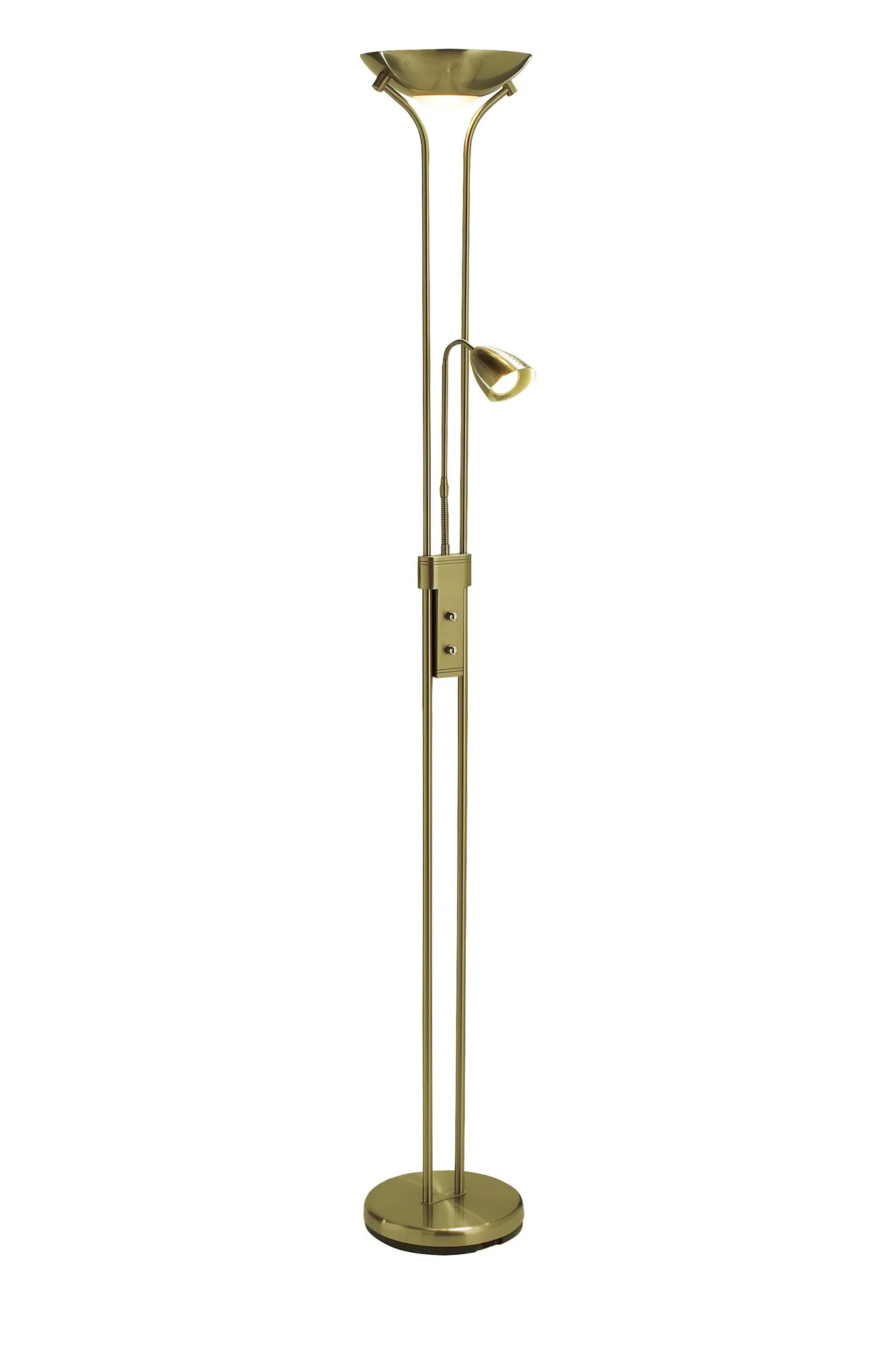 Detroit mässing golvlampa 111242 | Detroit brass floor lamp 111242 | Detroit Messing Stehlampe 111242