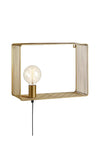 Shelf Wall Lamp Gold