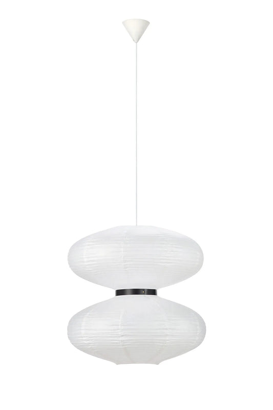 Dual vit taklampa 60 cm | Dual white pendant lamp | Dual weiß Pendelleuchte