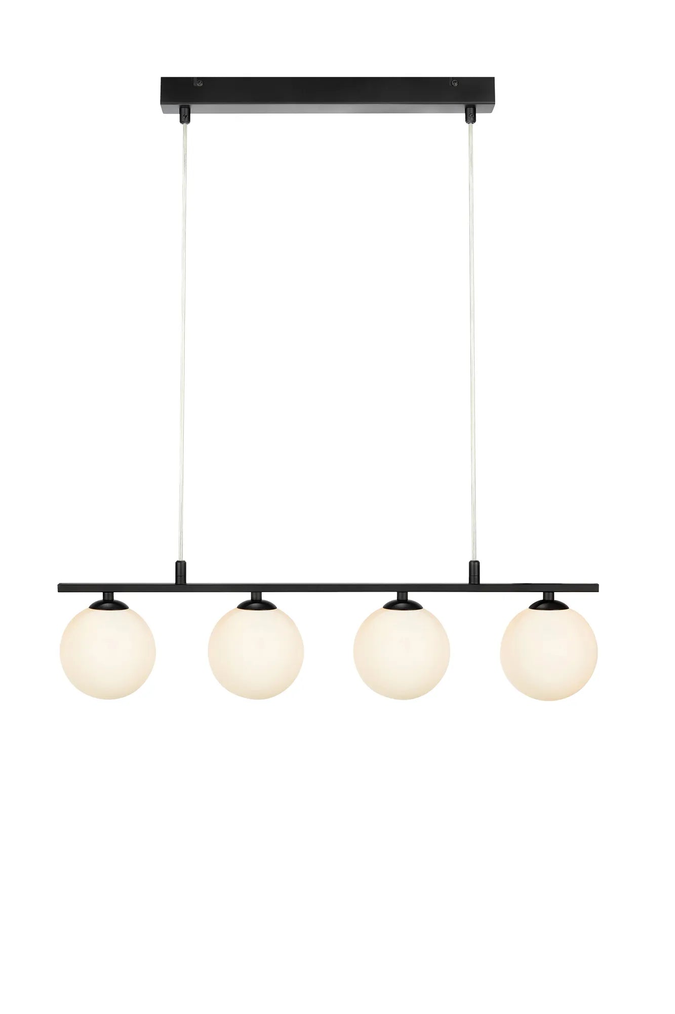 Quattro svart taklampa | Quattro black pendant lamp | Quattro schwarz Pendelleuchte