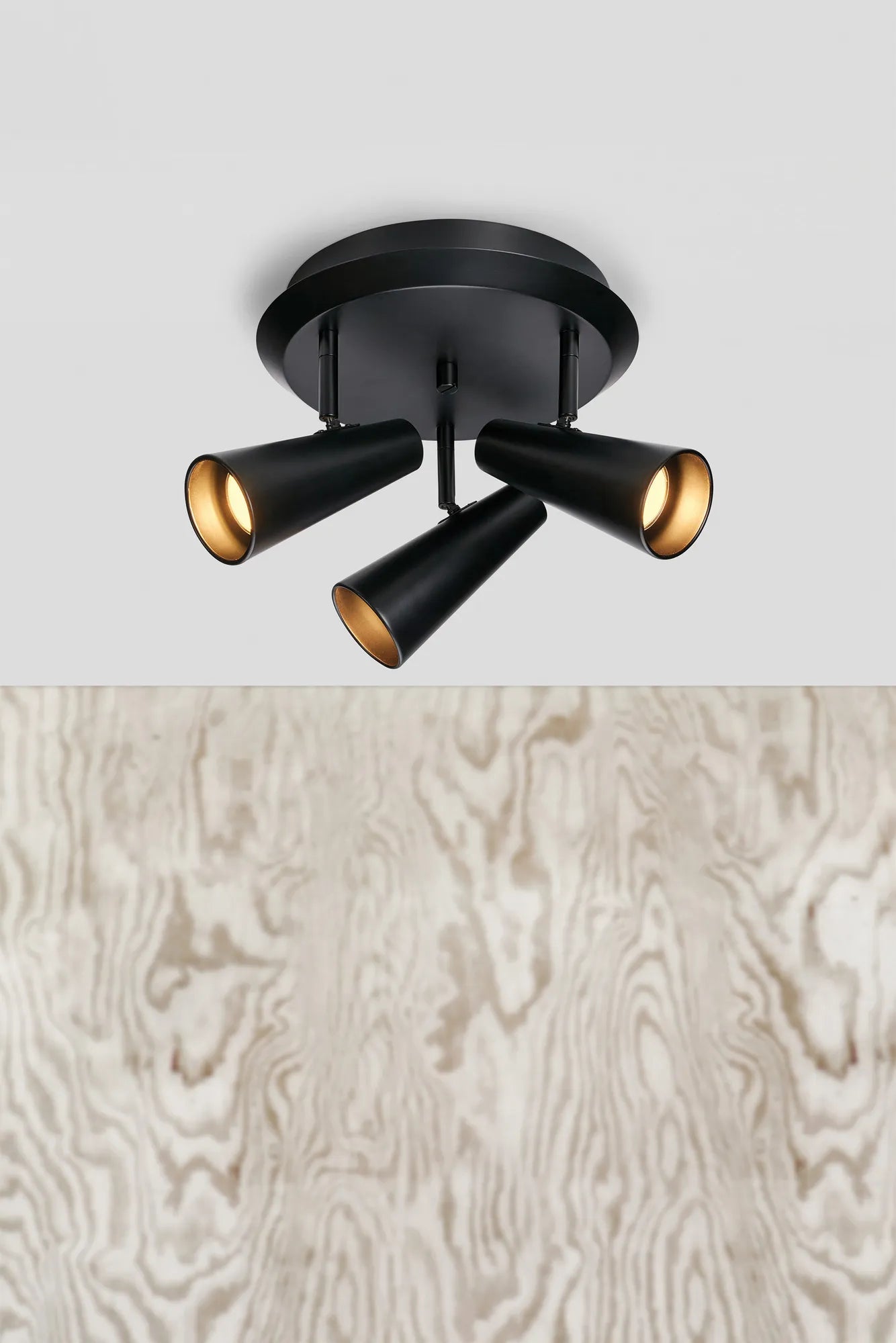 Crest Spotlight Black Round