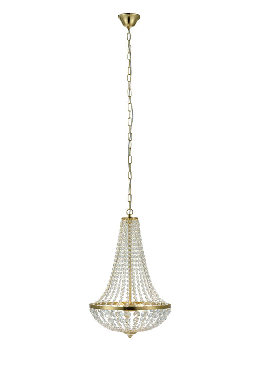 Gränsö Chandelier 40 cm Brass