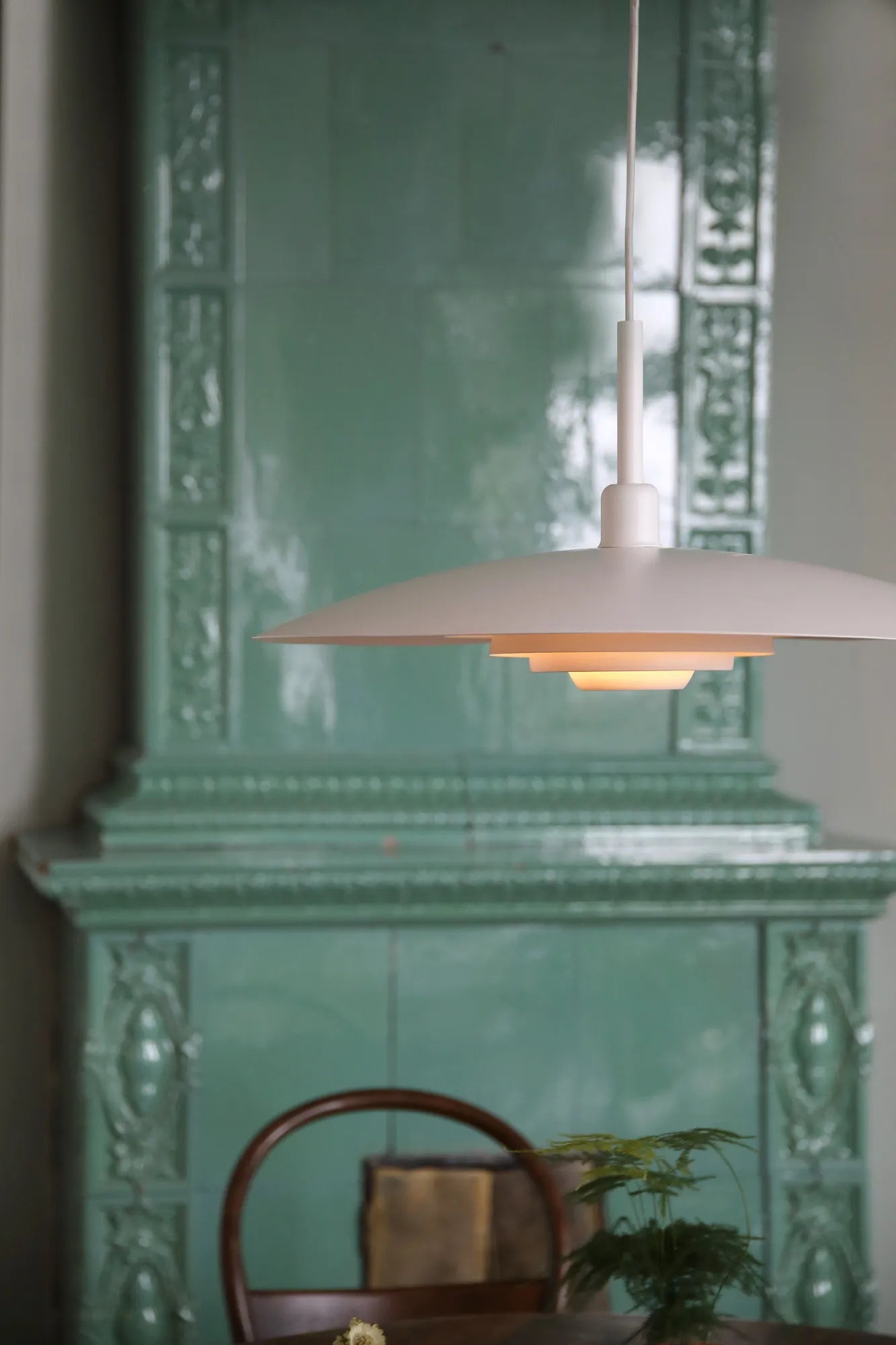 Piny Pendant White 57 cm