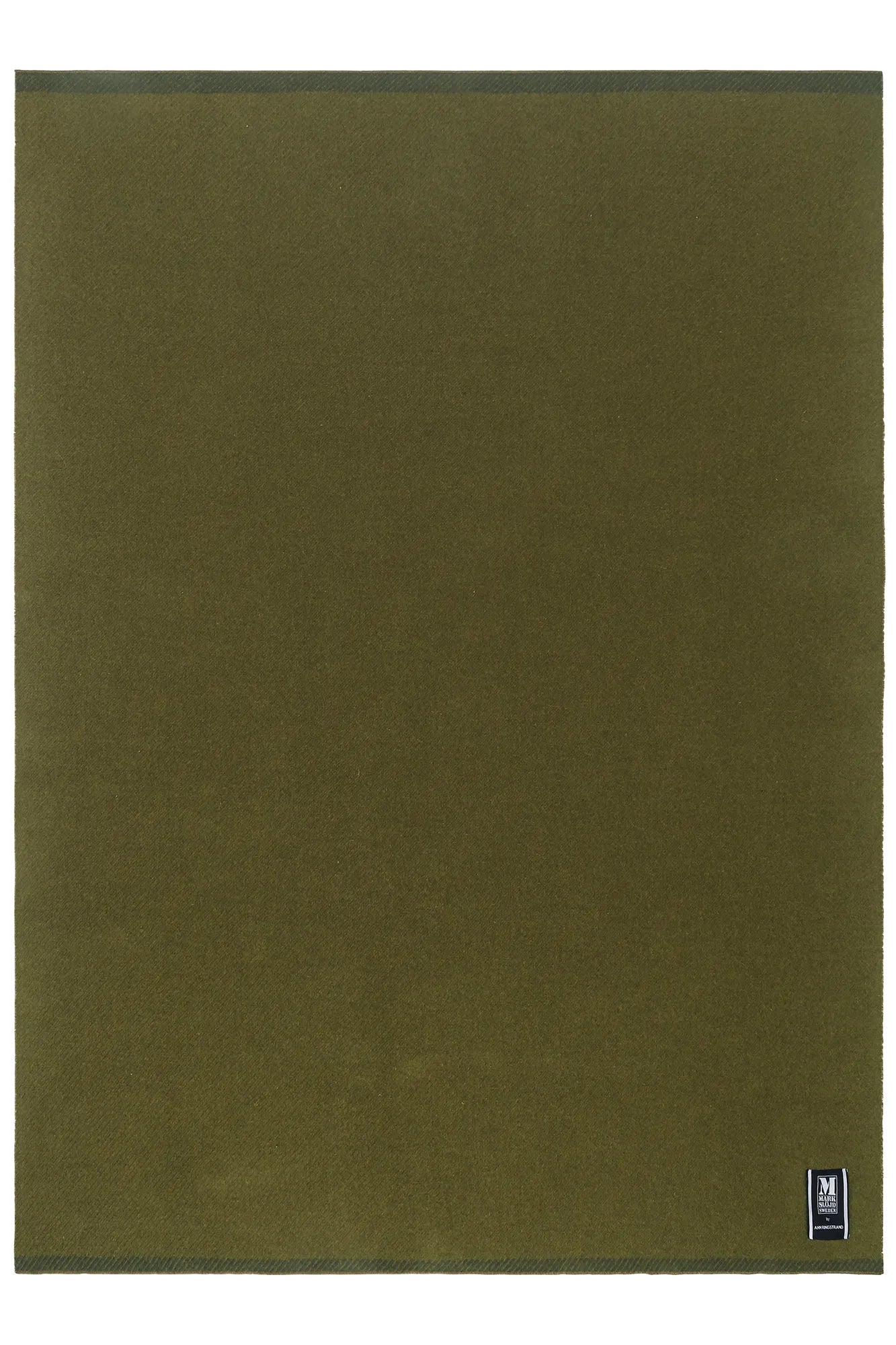 Fröja grön pläd 180 cm | Fröja green throw blanket | Fröja grün Wohndecke
