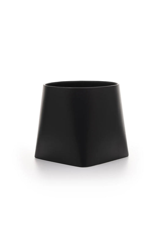 Somma svart kruka 14 cm 400024 | Somma black pot 400024 | Somma schwarz Blumentopf 400024