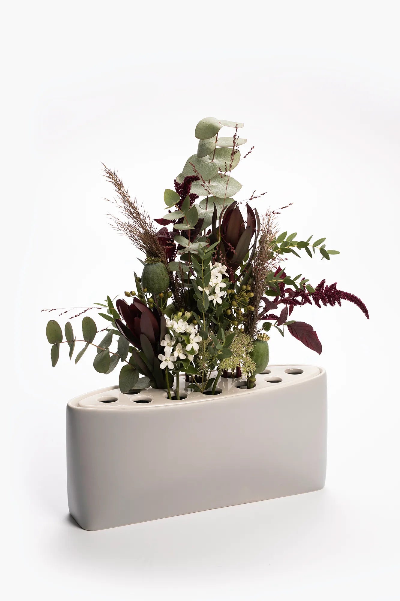 Eia grå vas skandinavisk design | Eia grey vase Scandinavian design | Eia grau Vase skandinavisches Design