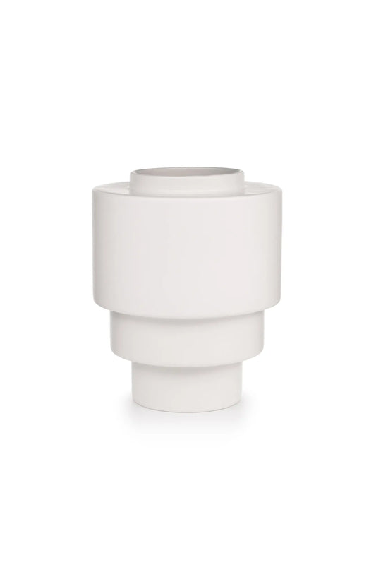 Akka vit vas 400055 | Akka white vase 400055 | Akka weiß Vase 400055