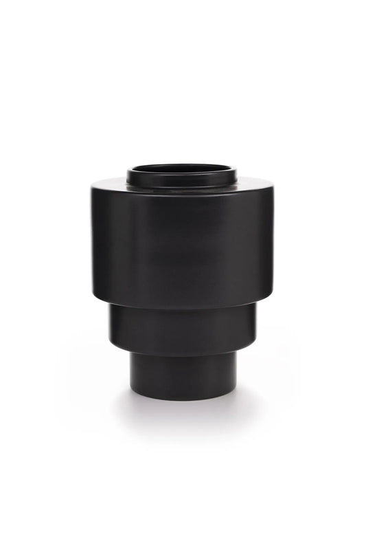 Akka svart vas 400056 | Akka black vase 400056 | Akka schwarz Vase 400056