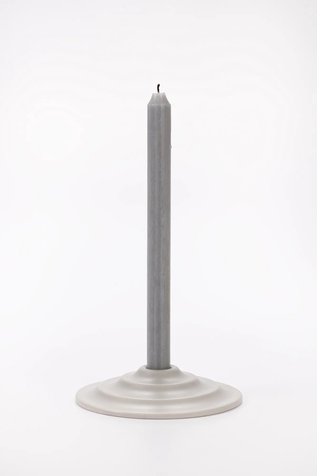 Lava grå ljusstake 15 cm | Lava grey candle holder | Lava grau Kerzenhalter